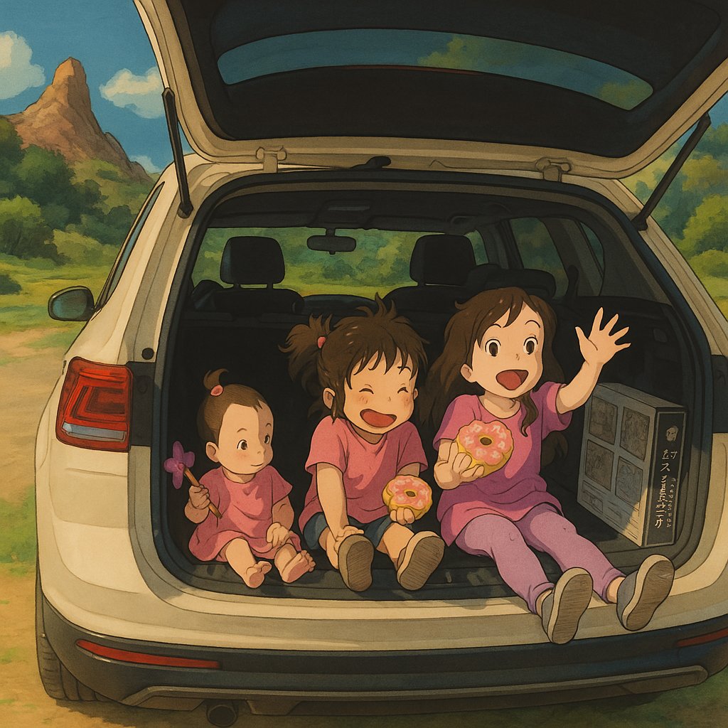 Family Ghibli Transformation