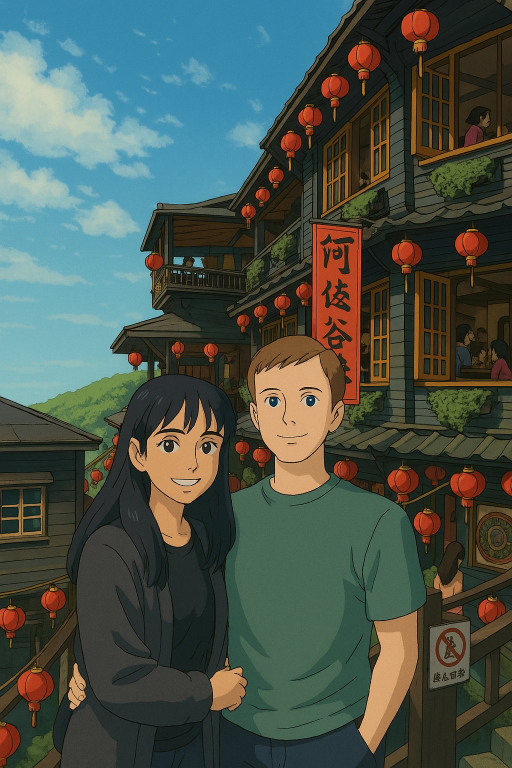 Landscape Ghibli Transformation